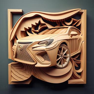 3D модель Lexus RC (STL)